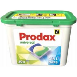 Prodax kapsułki do prania tkanin 30 szt. Universal