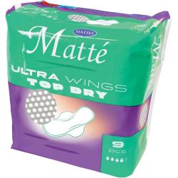 Mattes podpaski Matte Top Dry 9szt. ze skrzydełkami