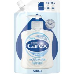 Carex zapas mydła antybakteryjnego Moisture Plus pojemność 500ml