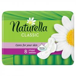 Naturella Classic Maxi 8szt. podpaski higieniczne ze skrzydełkami