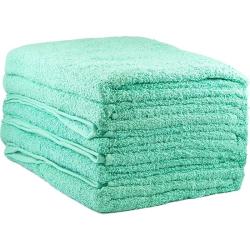 Ręczniki Frotte bawełniane 70x140cm 5 sztuk Kolor Zielony