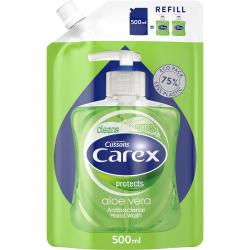 Carex antybakteryjne mydło w płynie 500ml Aloe Vera zapas