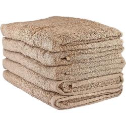 Ręczniki Frotte bawełniane 70x140cm 5 sztuk Kolor Cappucino