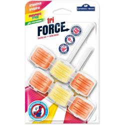 General Fresh Tri Force kostka-kulki do toalet Grejpfrut 2x45g