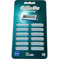 Gillette Mach3 ostrza do maszynki 12 sztuk