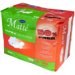 Mattes podpaski Matte Ultra Duo 10+10szt. ze skrzydełkami