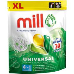 Mill kapsułki do prania tkanin 30 szt. Uniwersalne