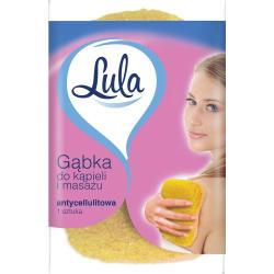Lula gąbka do kąpieli i masażu 1szt. Antycellulitowa