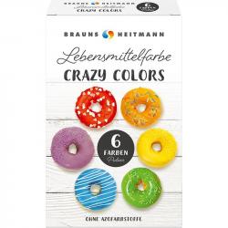 Heitmann barwniki spożywcze Crazy Colors 4g 6 sztuk