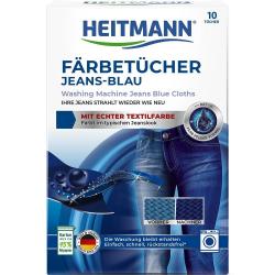 Heitmann chusteczki Niebieski Jeans 10 sztuk