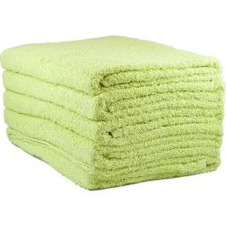 Ręczniki Frotte bawełniane 70x140cm 5 sztuk Kolor Pistacjowy