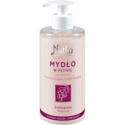 Nutka mydło w płynie 400ml Żurawina dozownik