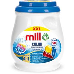 Mill Professional kapsułki do prania tkanin 50 sztuk Kolor