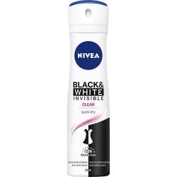 Nivea dezodorant Black & White Invisible Clear 150ml