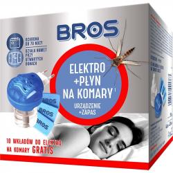 Bros Elektro urządzenie przeciw komarom + płyn