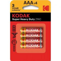 Kodak baterie Super Heavy Duty AAA R03 4szt.