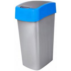 Curver kosz na śmieci Flip uchylny 45L niebieski
