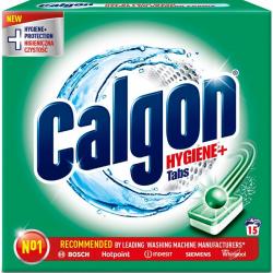 18. Calgon Hygiene odkamieniacz do pralki w tabletkach 15 sztuk