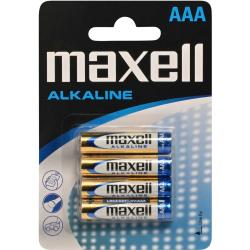 Maxell Alkaline LR03 baterie alkaliczne AAA 4szt. blister