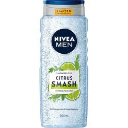 Nivea Men żel pod prysznic 3w1, 500ml Citrus Smash