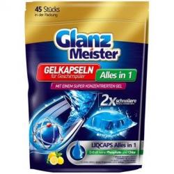 GlanzMeister kapsułki do zmywarek 45 sztuk