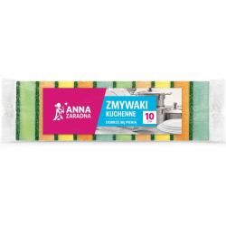 Anna Zaradna gąbki do zmywania 10 sztuk