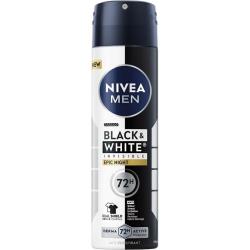 Nivea MEN B&W Invisible Epic Night 150ml dezodorant męski spray