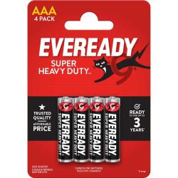 Eveready Super HD baterie AAA LR3, 4 sztuki