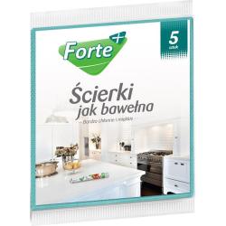 Forte+ ściereczki jak bawełna 5 sztuk