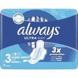 Always Ultra Day podpaski Super Extra 7 sztuk