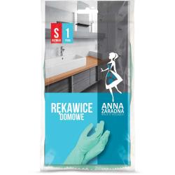 Anna Zaradna domowe rękawice gumowe rozm. S