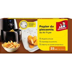 Jan Niezbędny papier do pieczenia AirFryer w arkuszach 25 sztuk