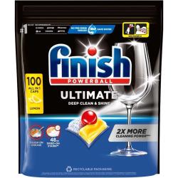 Finish kapsułki do zmywarki Ultimate Plus 100 szt. lemon