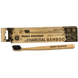 Mattes Rebi-Dental Charcoal Bamboo szczoteczka do zębów M62 Miękka