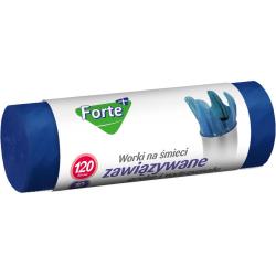 Forte+ worki na śmieci zawiązywane 120L/10 sztuk