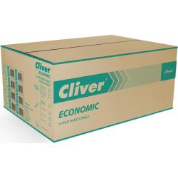 Cliver (4000) Economic ręcznik ZZ składany 1W zielony Makulatura