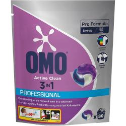 Omo Professional kapsułki do prania 80 sztuk Active Clean
