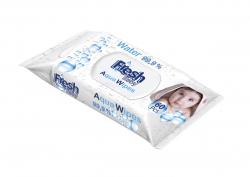 Aqua Wipes chusteczki nawilżane 99,9% wody 60szt. Fresh Baby