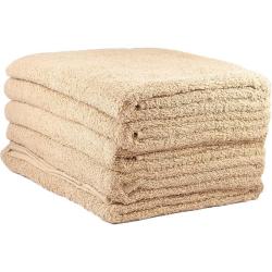 Ręczniki Frotte bawełniane 70x140cm 5 sztuk Kolor Ciemny Beż