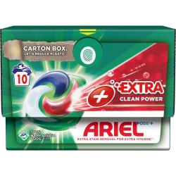 Ariel kapsułki do prania tkanin 10 sztuk Extra Clean Power