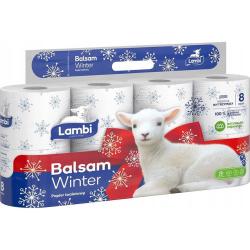 Lambi papier toaletowy 3W 8 rolek Balsam Winter
