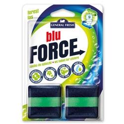 General Fresh Blu Force kostka do spłuczki o zapachu leśnym 2szt