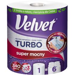Velvet Turbo ręcznik papierowy 3W 1 rolka