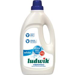 Ludwik odplamiacz tlenowy w żelu Tkaniny Białe 1L