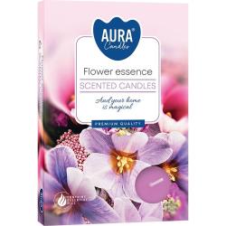 Bispol świeczki zapachowe 6szt. Kwiatowy bukiet