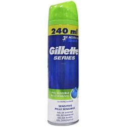 Gillette Series żel do golenia 240ml Sensitive Aloe