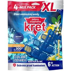 Kret zawieszki do toalet Color Power 2x40g Arctic Water + 2x Lemon Harmony