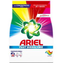 Ariel Fast Dissolving proszek do prania tkanin 1,1kg Kolory, 20 prań