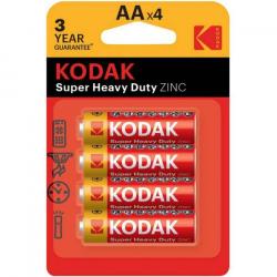 Kodak baterie Super Heavy Duty AA R6P 4szt.
