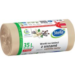 Stella worki zapachowe z uszami 35L/24szt. Vanilla Latte